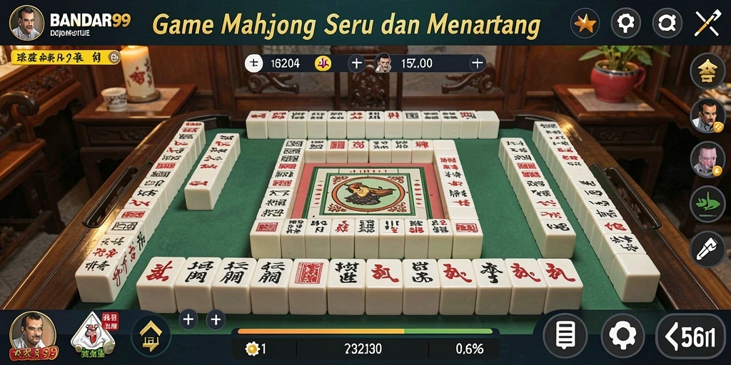 Tampilan gameplay seru dan menantang dari BANDAR99.