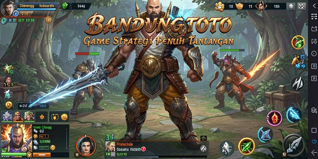 Tampilan gameplay seru dalam BANDUNGTOTO dengan strategi yang mendalam.