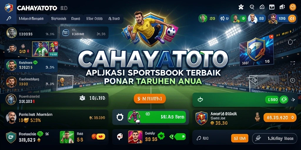 Tampilan utama gameplay CAHAYATOTO yang menarik.