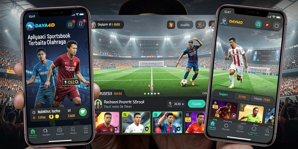 Tampilan menarik dari gameplay aplikasi Sportsbook DAYA4D.