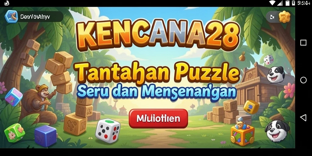 Tampilan gameplay seru dan menantang di KENCANA28.