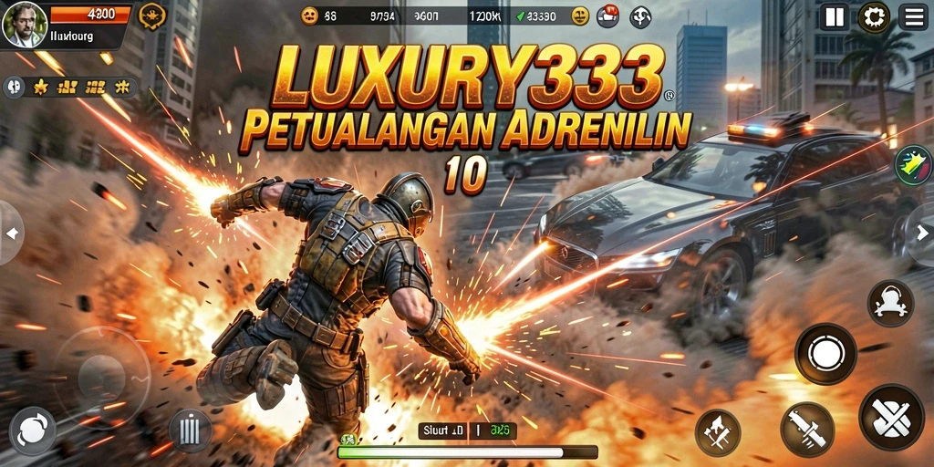 Screenshot gameplay LUXURY333 yang menampilkan aksi mendebarkan.