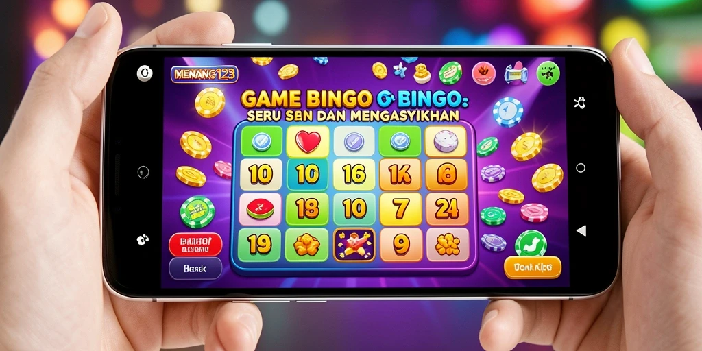 Tampilan gameplay seru dan interaktif di MENANG123 Bingo.