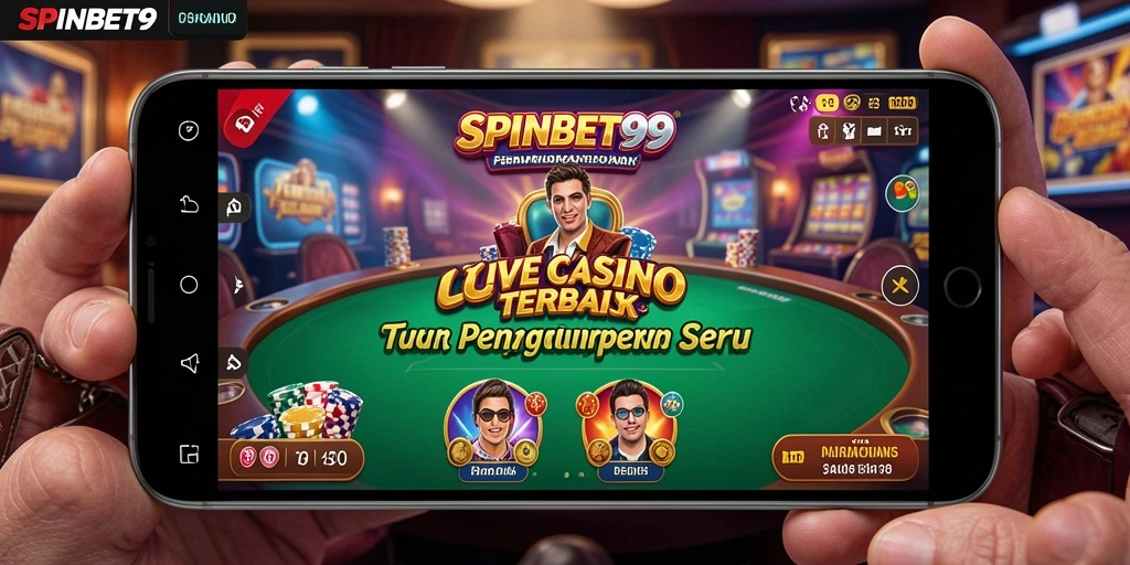 Tampilan gameplay langsung yang mendebarkan dari SPINBET99.