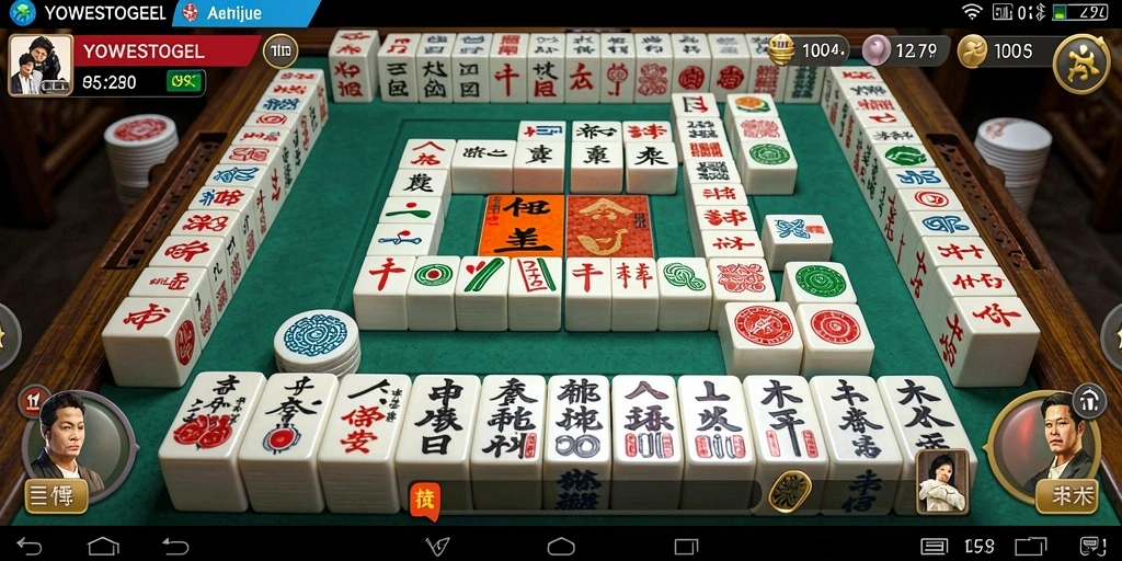 Tampilan menarik dengan gameplay Mahjong yang seru.